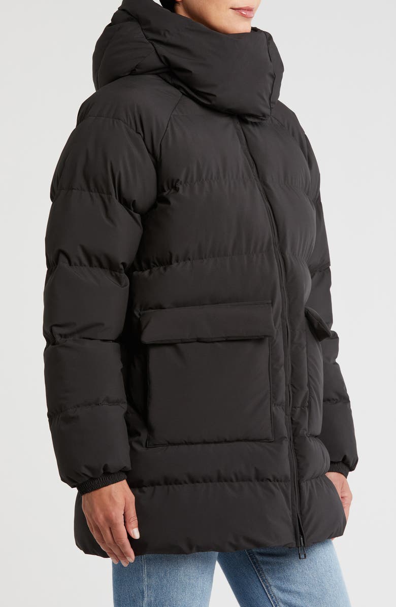 Helly Hansen Ellie Puffy Insulated Parka, Alternate, color, Black
