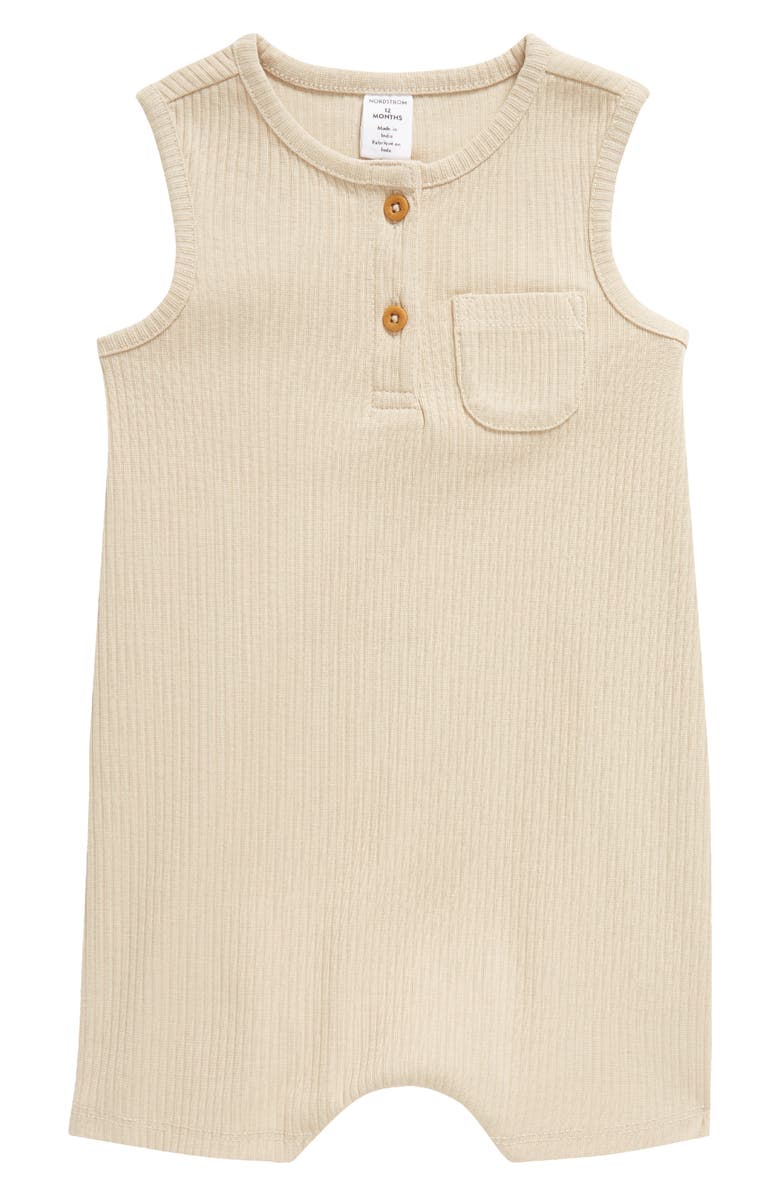 Nordstrom Rib Romper, Main, color, 