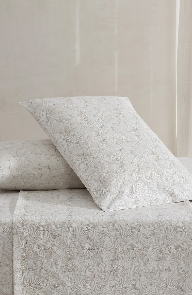 Tahari Inwood Four-Piece Queen Sheet Set, Alternate, color, Feather Gray (Taupe)