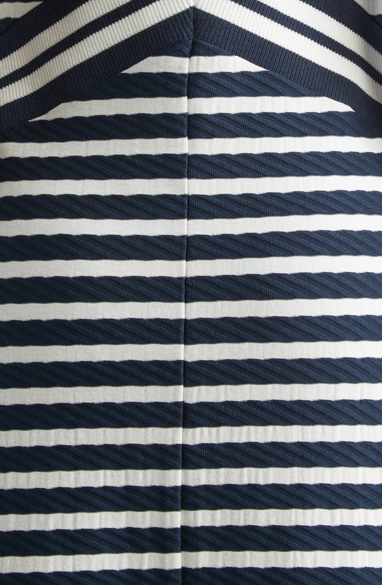 Ramy Brook Marta Sleeveless Minidress, Alternate, color, Navy Stripe