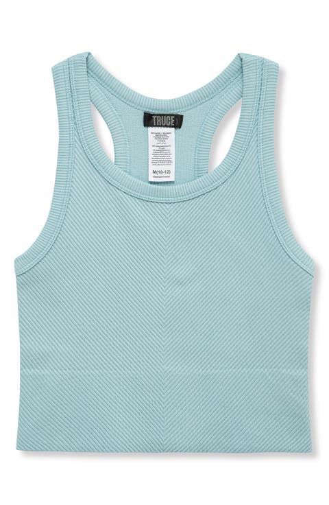 Kids' Chevron Rib Knit Tank Top (Big Kid)