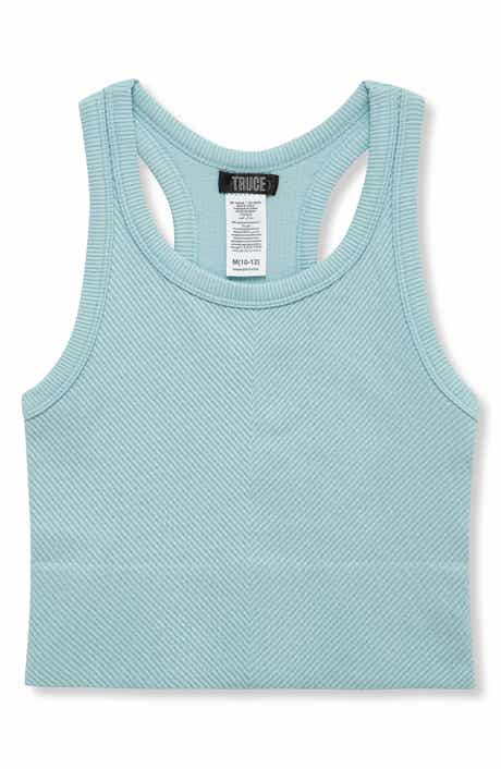 Truce Kids' Chevron Rib Knit Tank Top