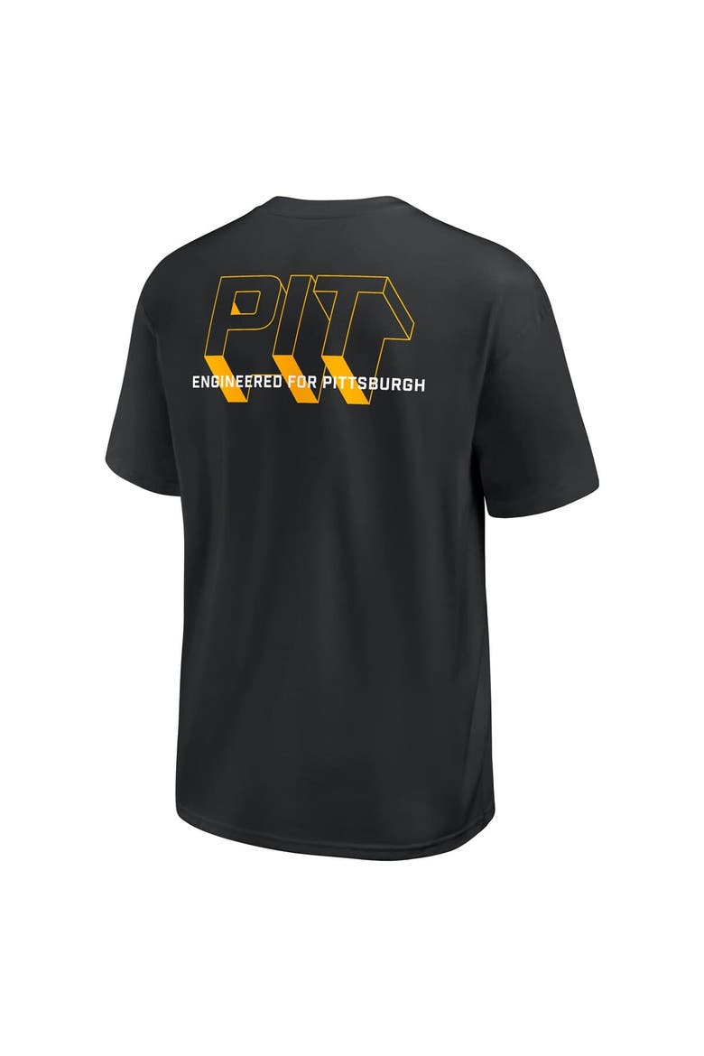 Men's Nike Black Pittsburgh Steelers Dominate The Game Essential Max90 T-Shirt, Alternate, color, Black