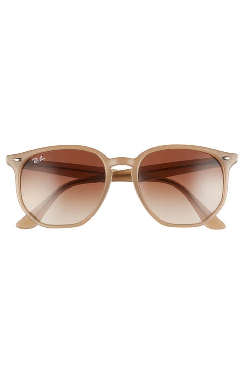 RayBan ラウンドサングラス / BEIGE Shop Beige Ray-Ban Online | Nordstrom