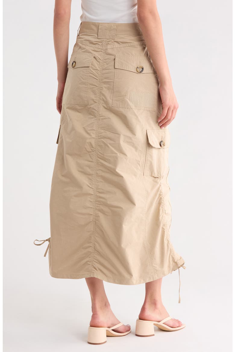 Cargo Skirt, Alternate, color, BEIGE