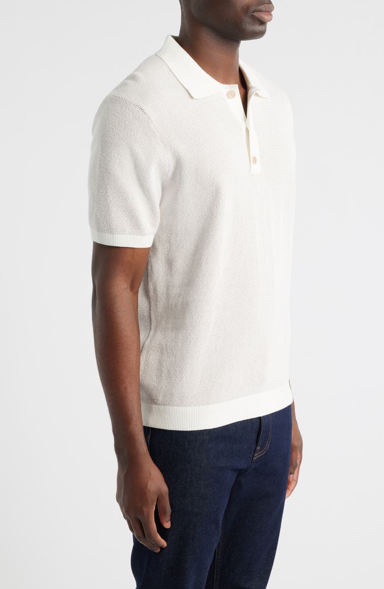 Robert Barakett Ronric Polo Sweater, Alternate, color, Powder Coral