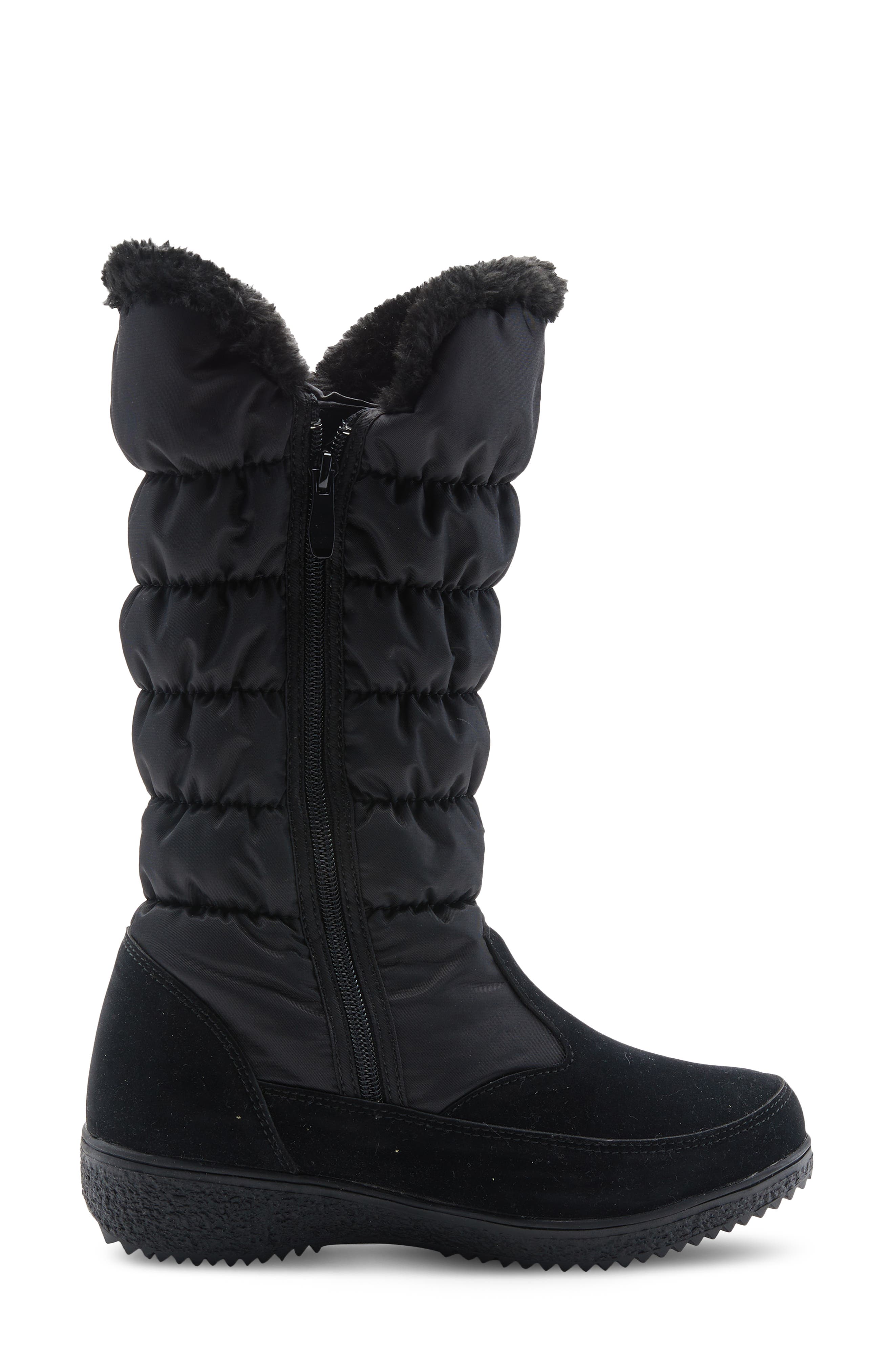 Flexus by Spring Step Citywalk Waterproof Faux Fur Lined Puffer Boot, Alternate, color, 