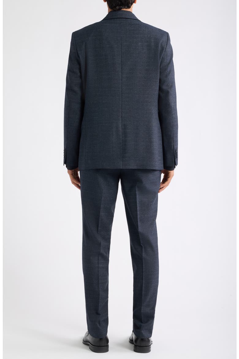 Ross Textured Wool Blend Suit, Alternate, color, MID BLUE