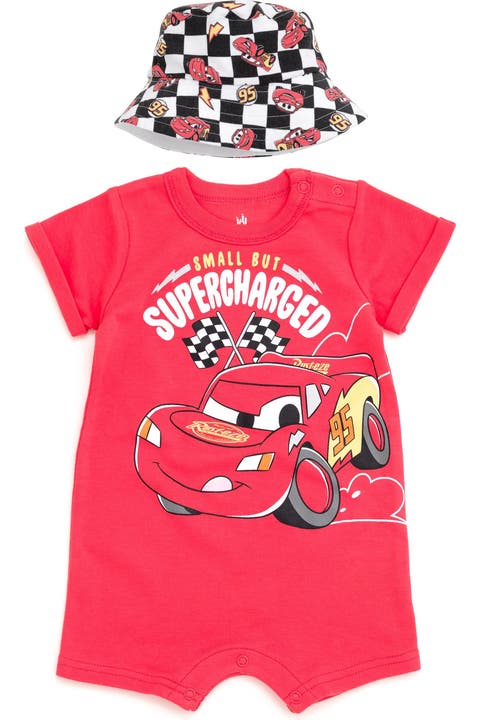 Winnie the Pooh 2-Piece Romper and Bucket Hat Set