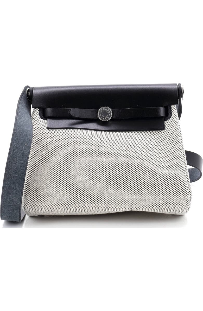 Pre-Owned Hermes Herbag Zip Toile and Leather 20, Main, color,