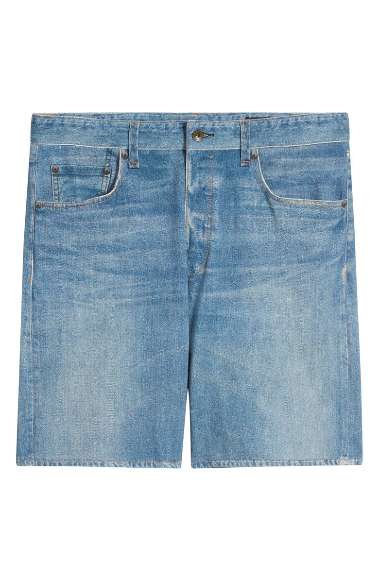 rag & bone Fit 4 Miramar Sweatpant Denim Shorts, Alternate, color, Atlantic