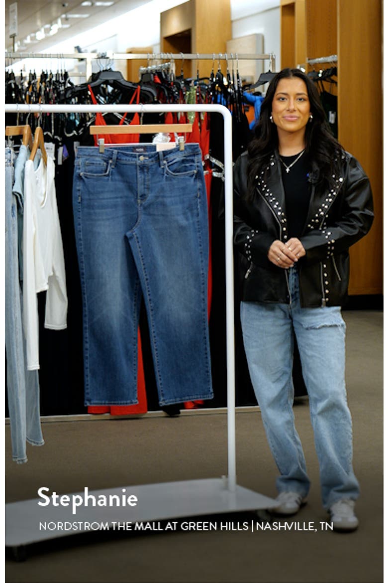 Piper Cool Embrace® Relaxed Crop Straight Leg Jeans video