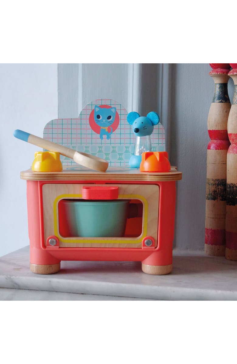 Djeco Mini Cook Playset, Alternate, color, Blue Multi