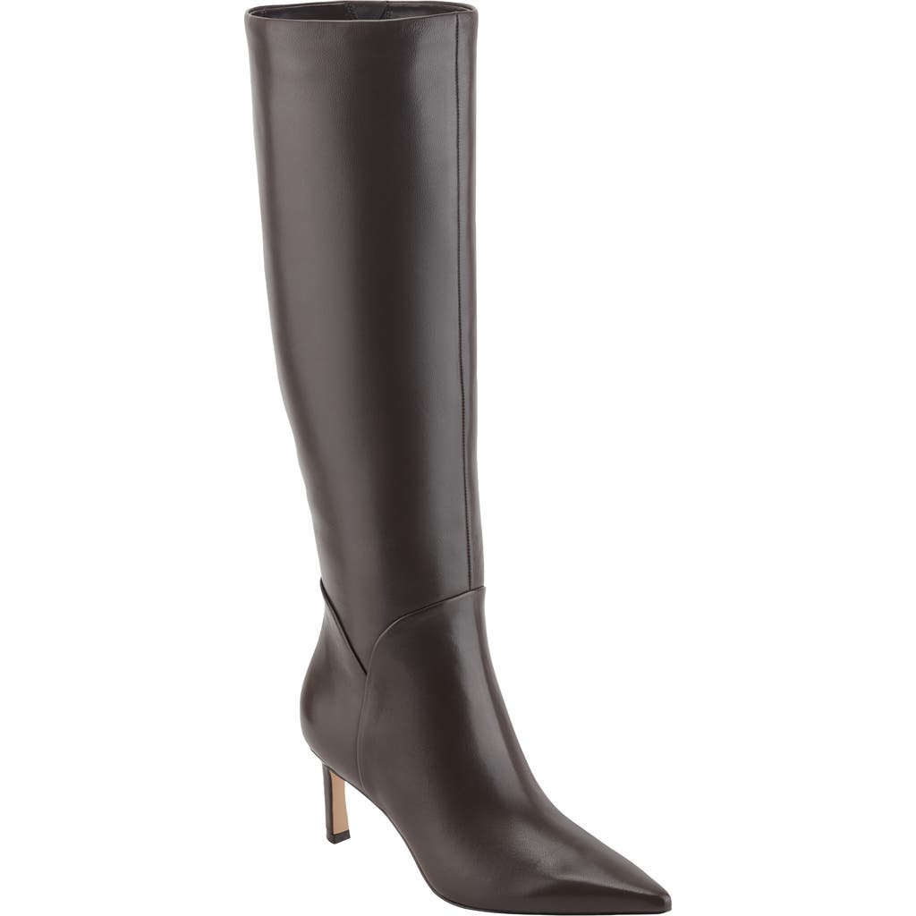 Marc Fisher Sabrina Knee High Boot In Brown