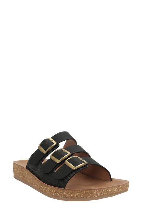 Triple Strap Sandal (Women)