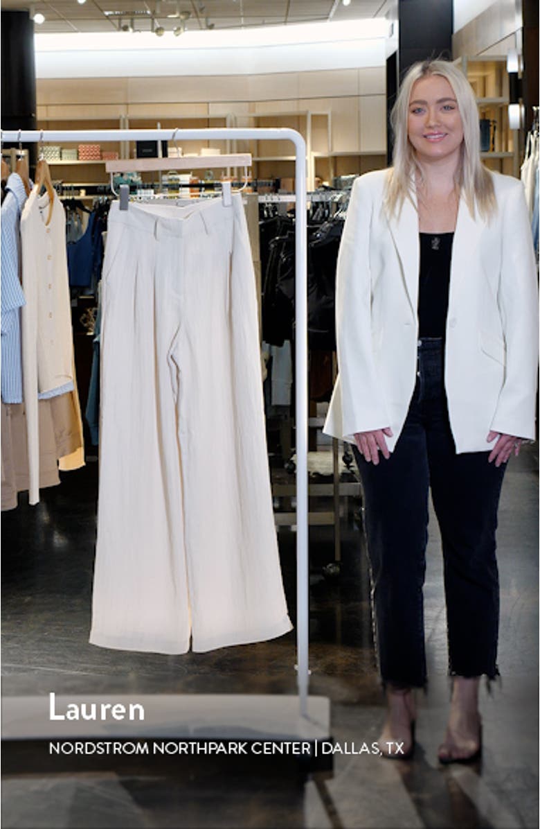 Amanda High Waist Wide Leg Pants, sales video thumbnail