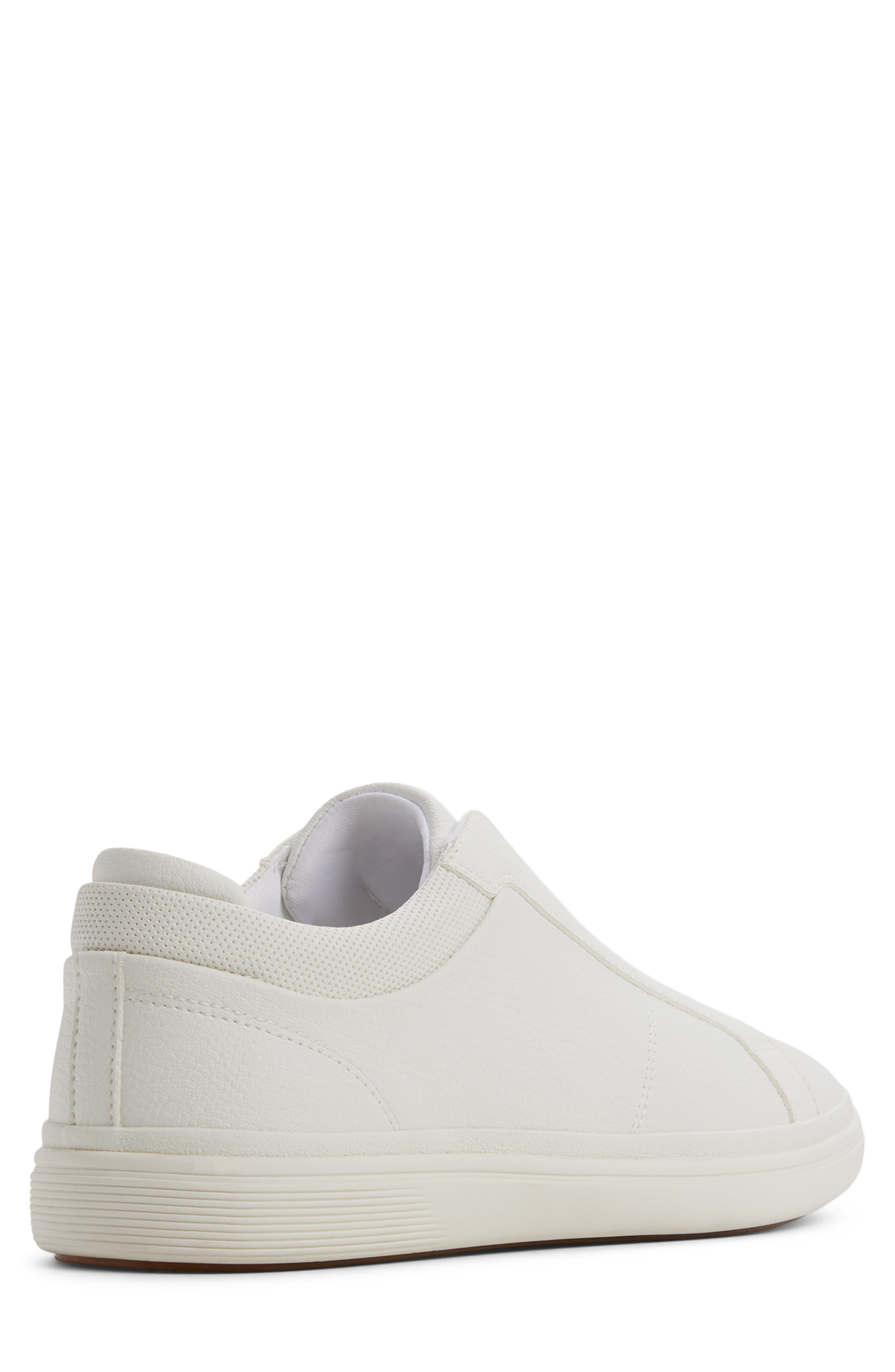 Aros Slip-On Sneaker, Alternate, color, WHITE