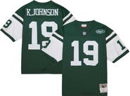 Mitchell & Ness Men's Mitchell & Ness Keyshawn Johnson Green New York Jets Legacy Replica Jersey