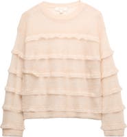PER UNA BY M&S Sheer Ruffle Jumper