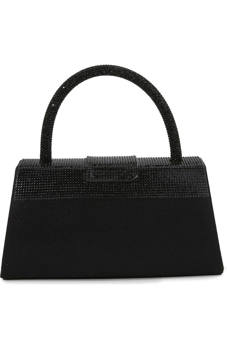 BERNESS Rhinestone Embellished Top Handle Bag, Alternate, color, Black