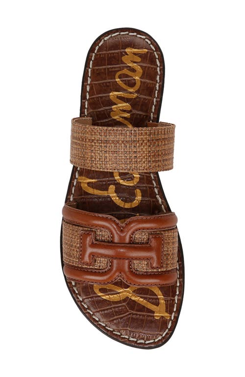 Sam Edelman Gabi Two-strap Sandal In Cuoio/rich Cognac
