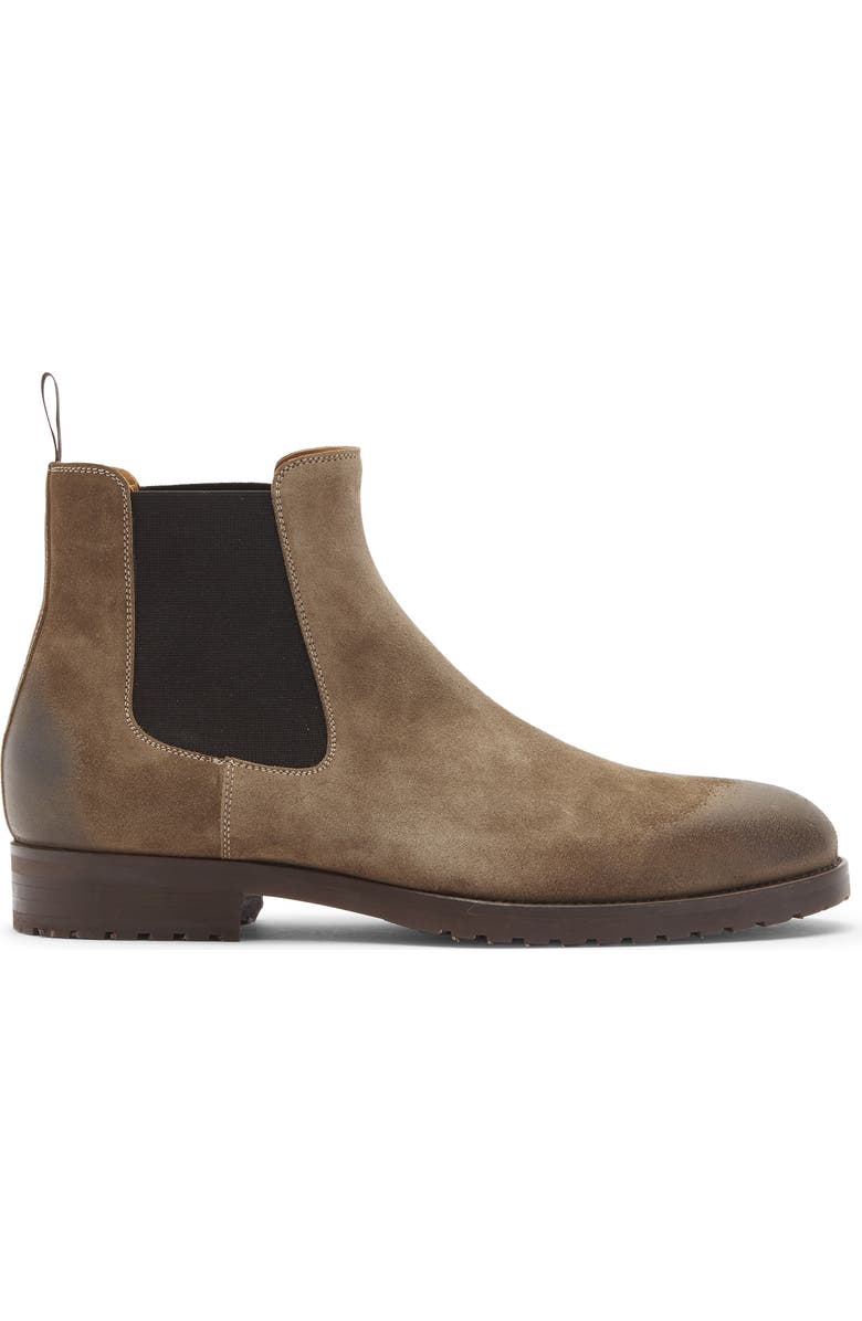 Magnanni Kam Chelsea Boot, Alternate, color, Torba Oiled Suede