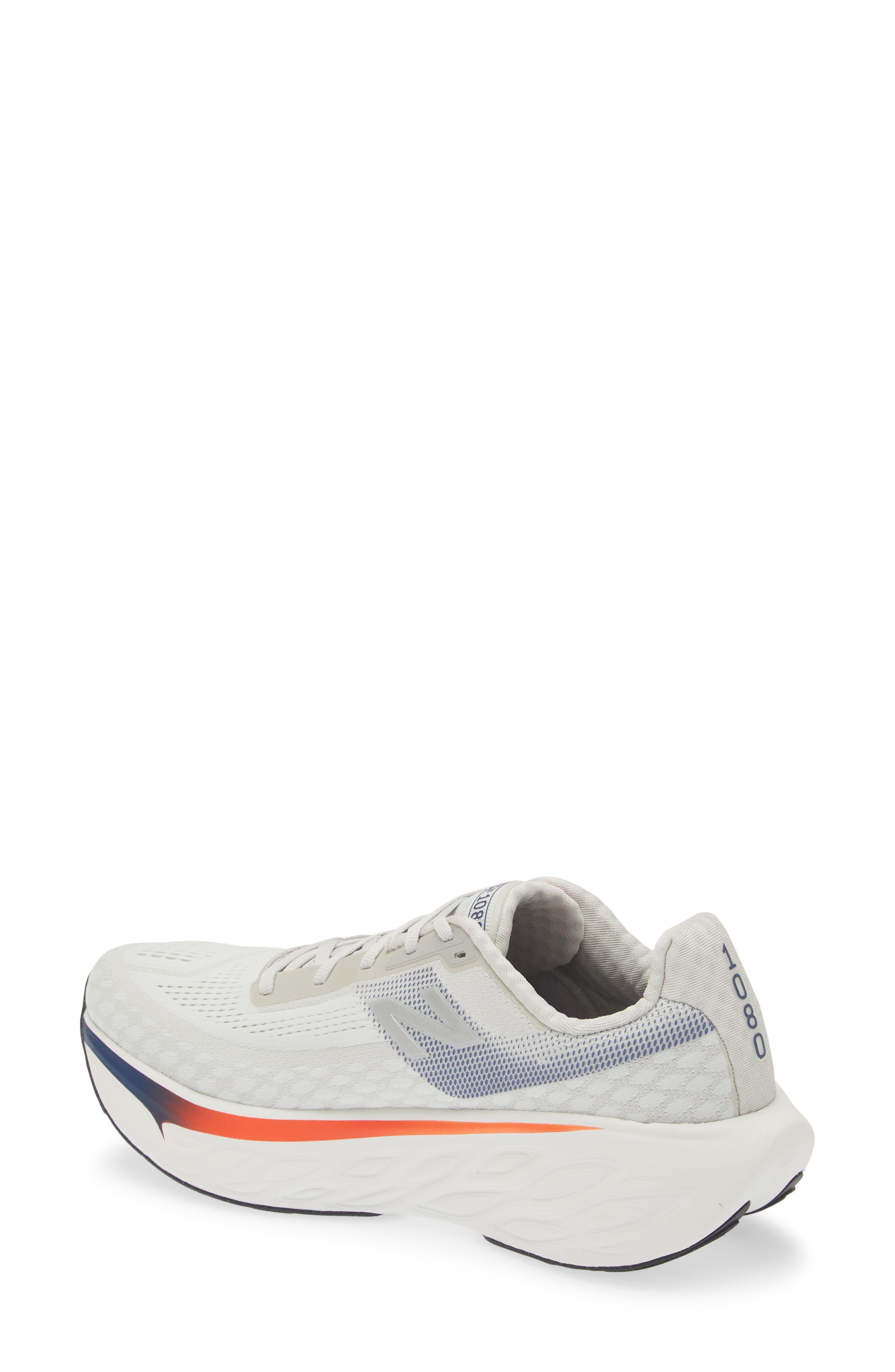 New Balance Fresh Foam X 1080v14 Running Shoe, Alternate, color, Grey Matter/ Silver Metallic