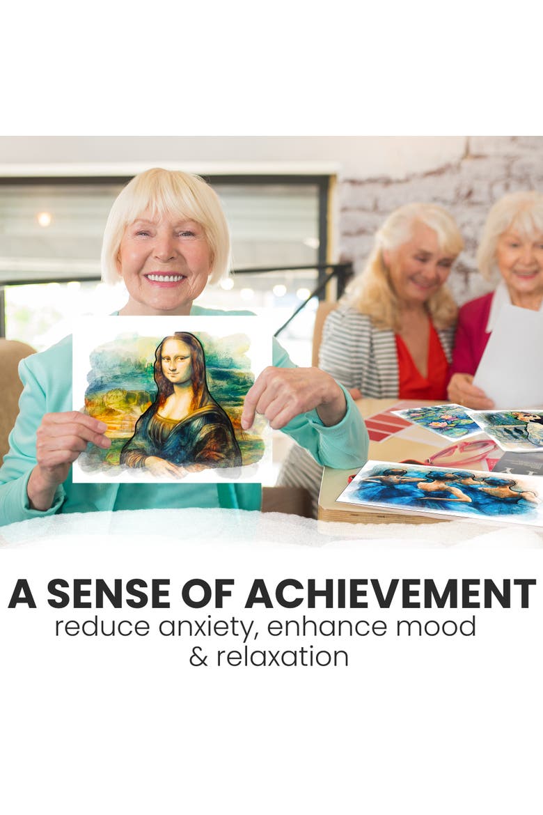Reusable Water Painting Activity Kit for Seniors - Dementia-Friendly Crafts, Alternate, color, Gallery