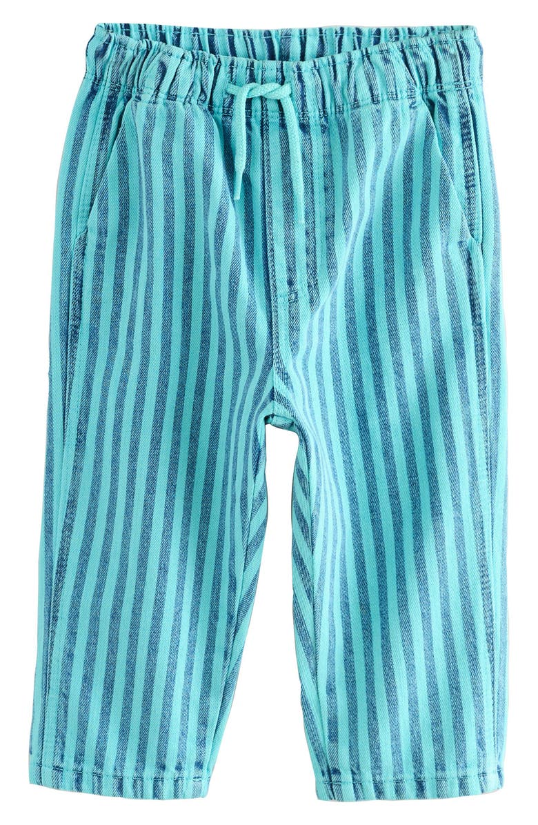 NEXT Kids' Stripe Denim Pants, Main, color, 