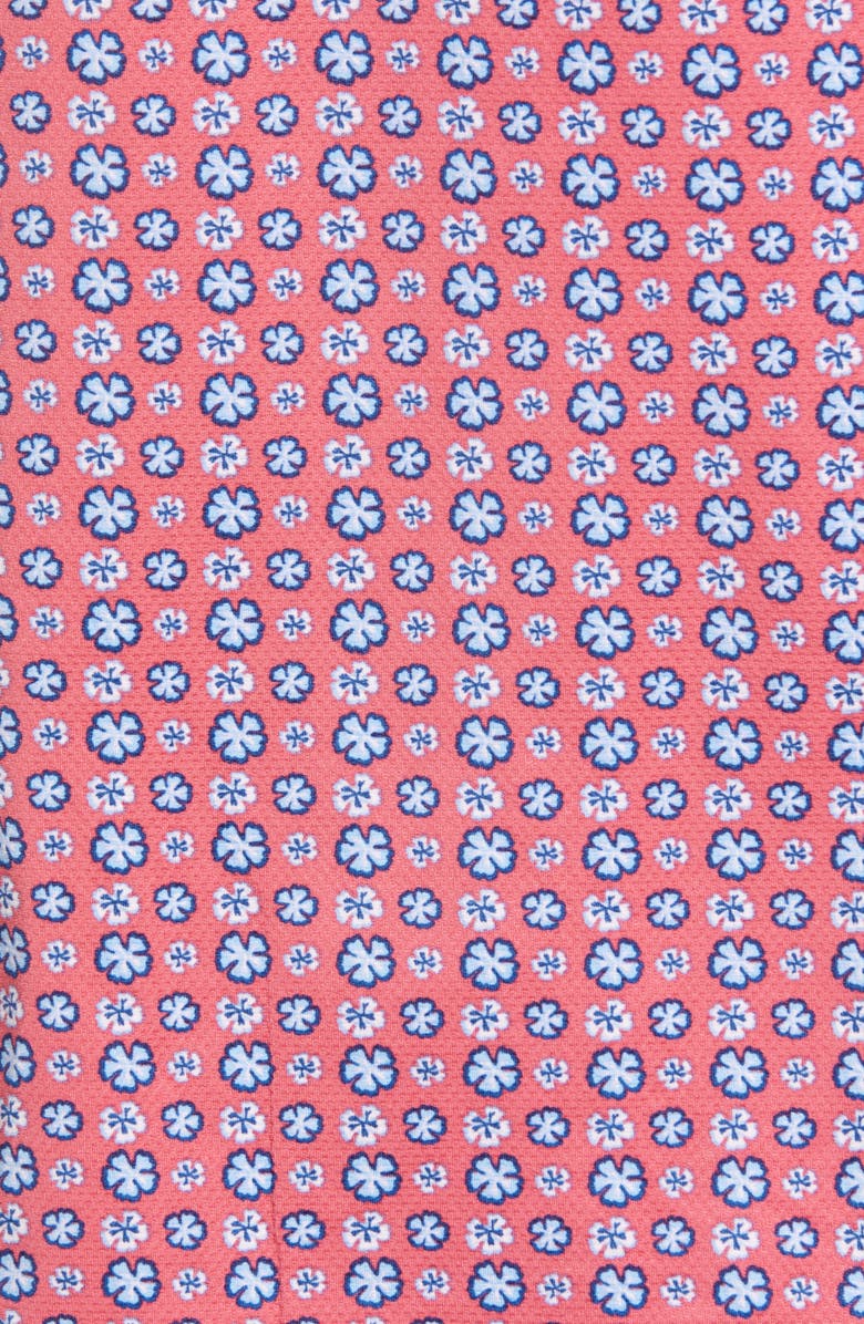 Mizzen+Main Men's Halyard Floral Short Sleeve Stretch Button-Up Shirt, Alternate, color, 