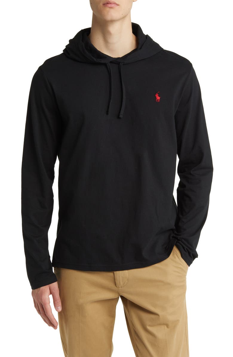 Polo Ralph Lauren Cotton Jersey Hoodie, Main, color, 