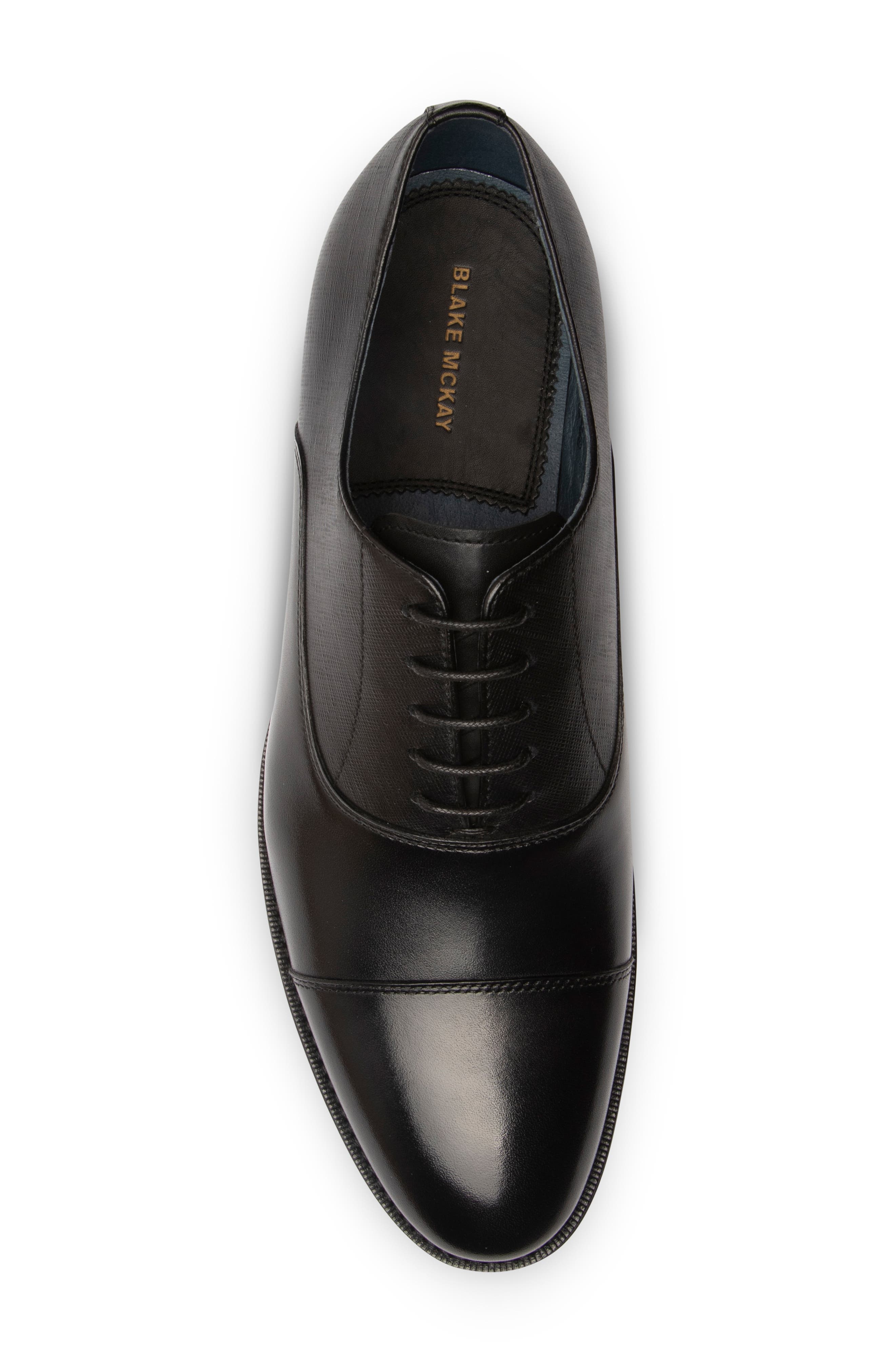 Blake Mckay McNeil Cap Toe Oxford, Alternate, color, Black