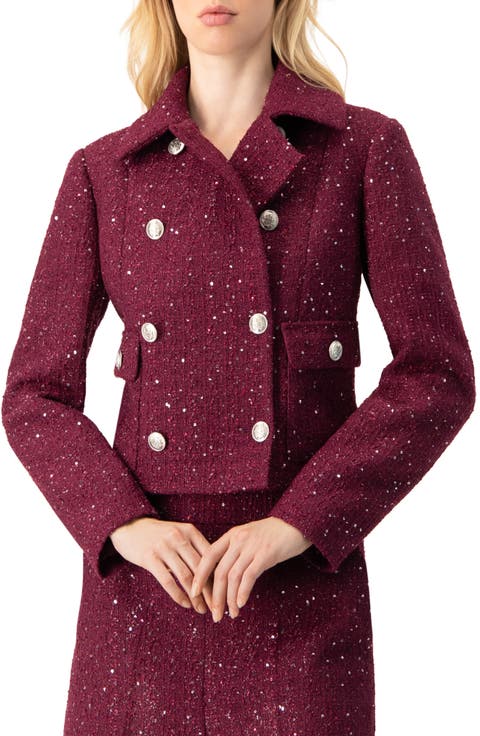 Double-breasted Short Jacket