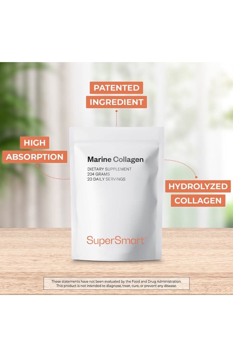 SuperSmart Marine Collagen Powder, Alternate, color, NO COLOR