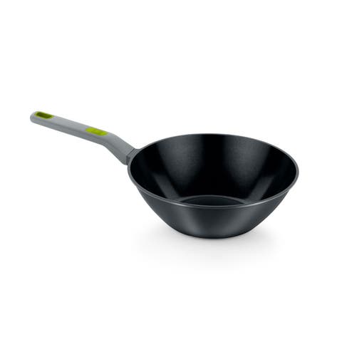 Life Ceramic Nonstick Wok, 11-Inch, 6.6-Quart Recycled Aluminum Stir-Fry Skillet