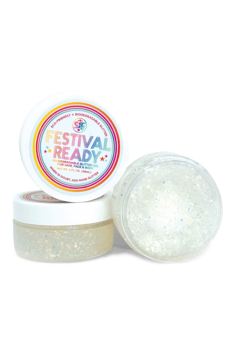 Festival Ready Biodegradable Glitter Gel, Alternate, color, NO COLOR