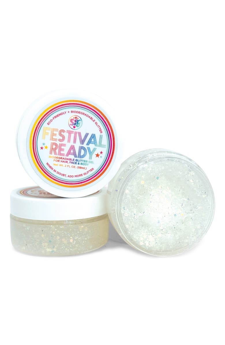 Sunshine & Glitter Festival Ready Biodegradable Glitter Gel, Alternate, color,