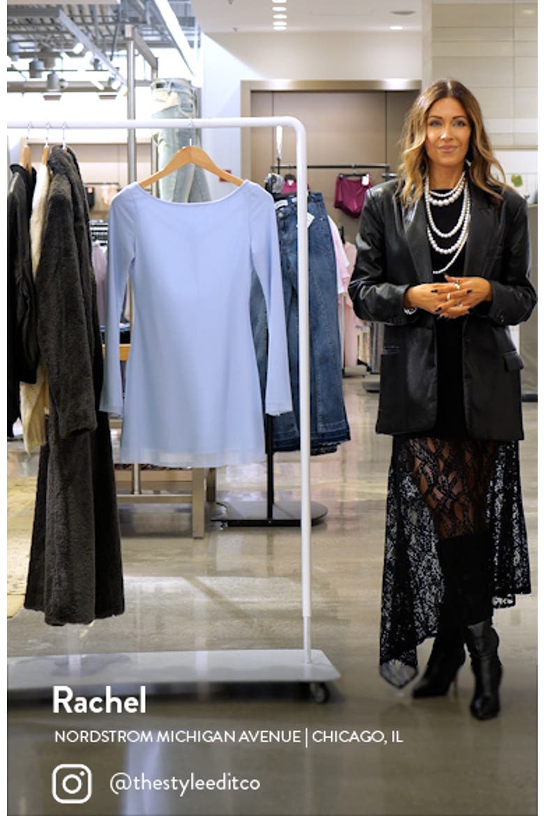 Lukea Long Sleeve Minidress video