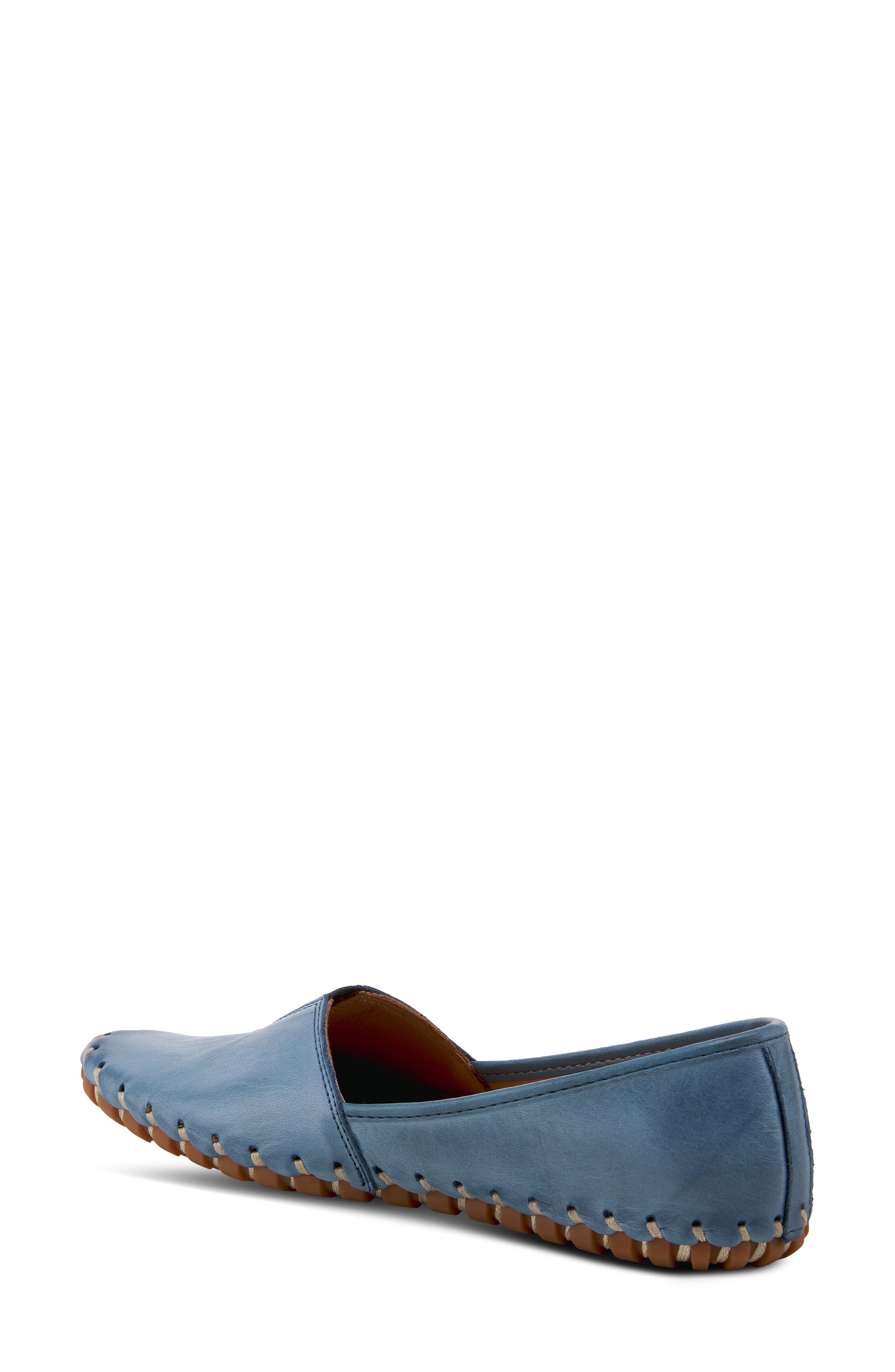 Kathaleta Flat, Alternate, color, BLUE