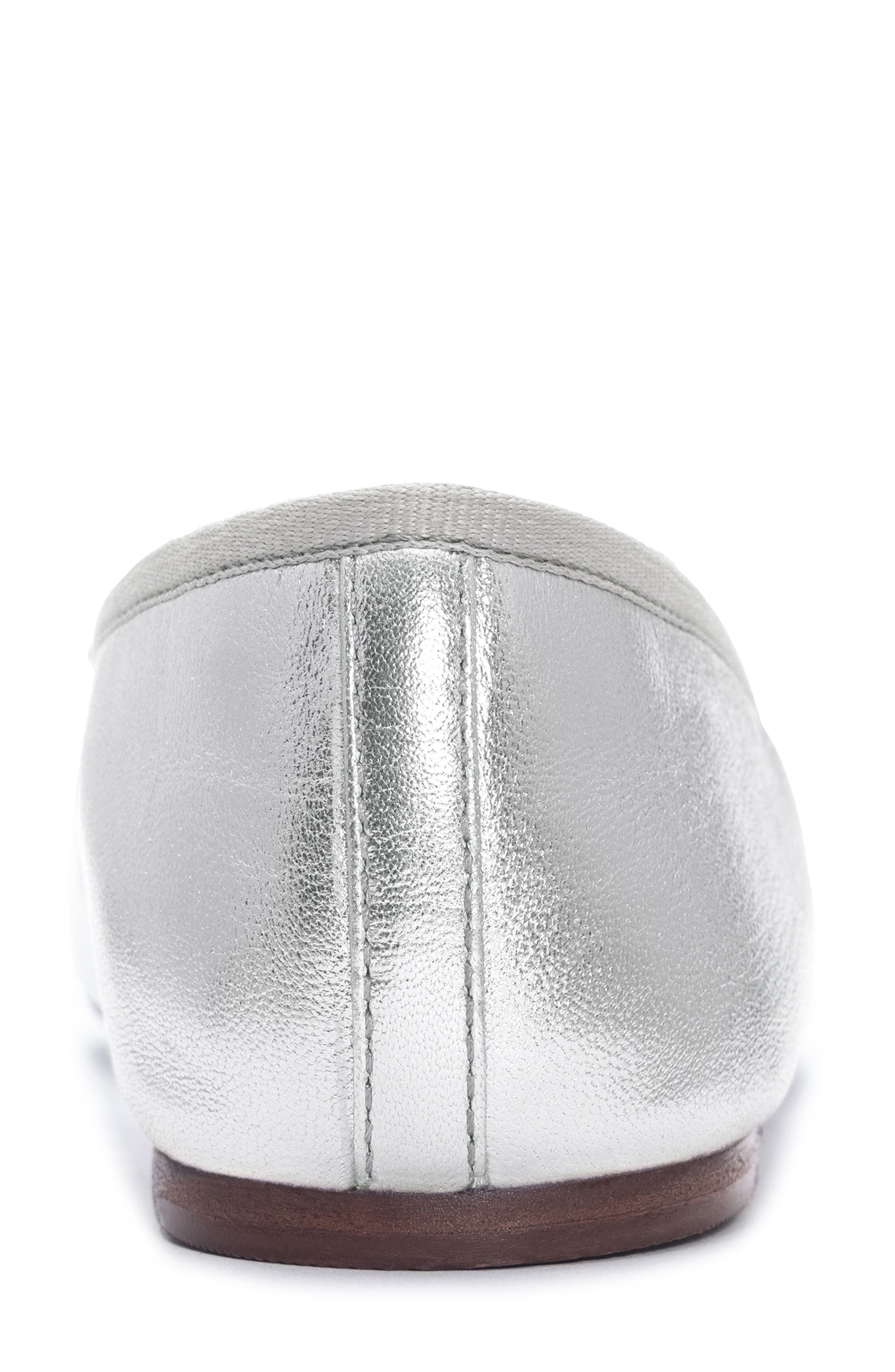 Audrey Ballet Flat, Alternate, color, SILVER
