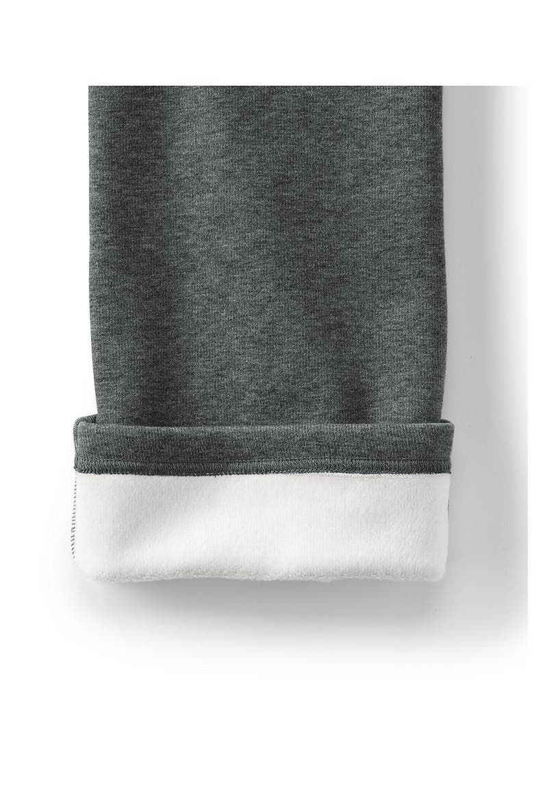Serious Sweats High Rise Fleece Lined Straight Leg Pants, Alternate, color, Charcoal Heather