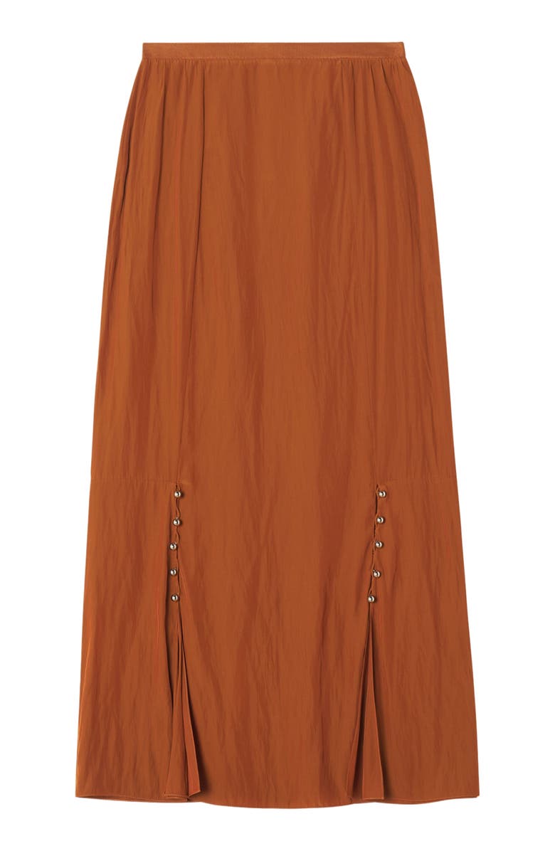 Lanvin Midi Skirt In Charmeuse, Alternate, color, 