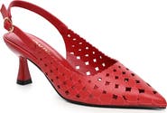 JASON WU Lovey Slingback Faux Leather Pump