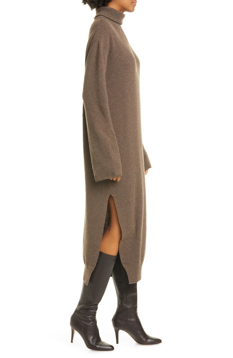 Nanushka Canaan Rib Long Sleeve Sweater Dress, Alternate, color, 