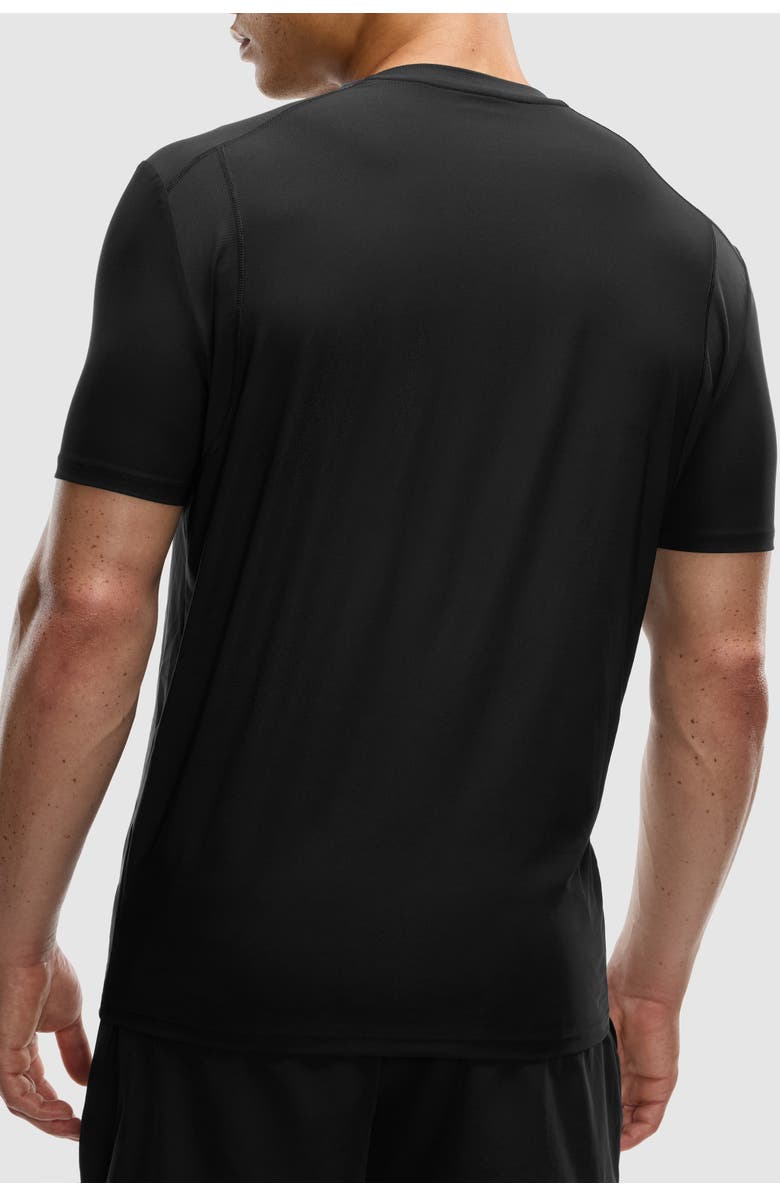 Peloton Essential Performance Short Sleeve, Alternate, color, Black