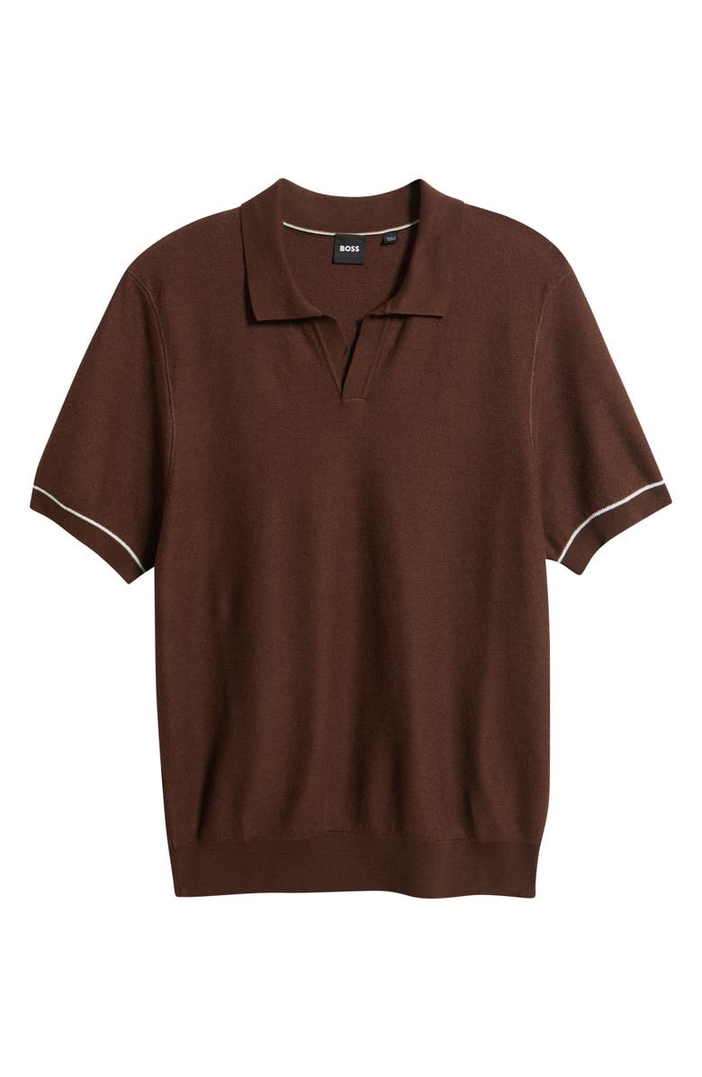 BOSS Jianluca Johnny Collar Polo, Alternate, color, 