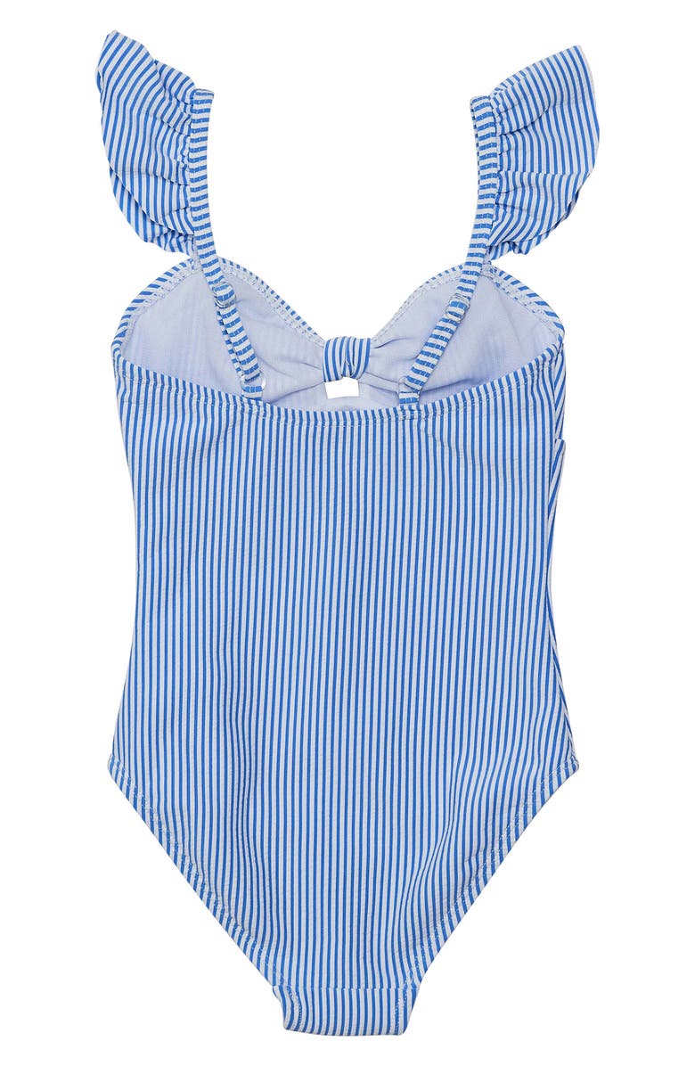 Snapper Rock Kids' Parisan Summer Ruffle One-Piece Swimsuit, Alternate, color, 