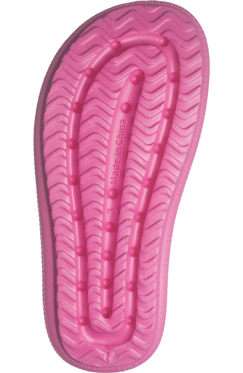 bebe Kids' Logo Accent Platform Slide Sandal, Alternate, color,