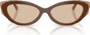 Jimmy Choo 54mm Cat Eye Sunglasses