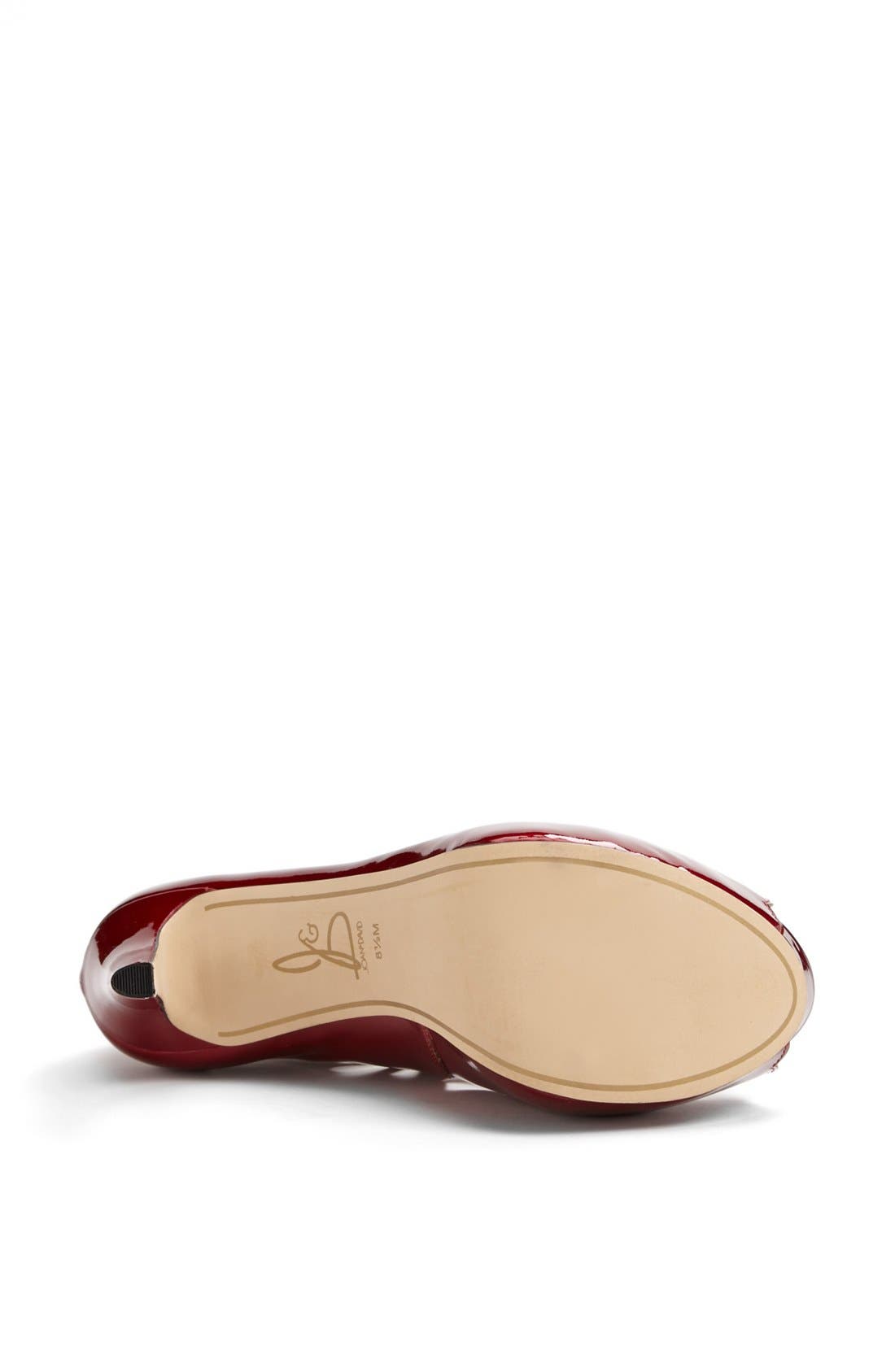'Cicilee' Pump, Alternate, color, RED PATENT
